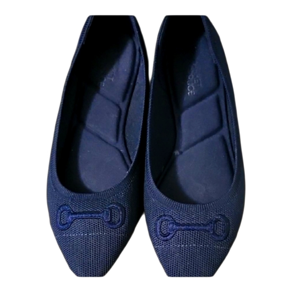 Market And Spruce Blue Flats Size 6-1/2